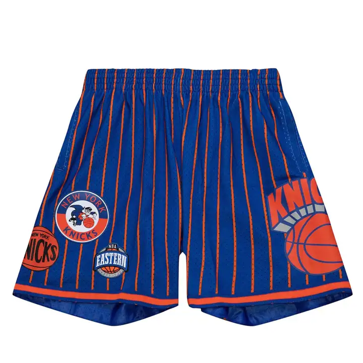 NEW YORK KNICKS NBA M&N CITY COLLECTION SHORT EN MESH RBL/ORG