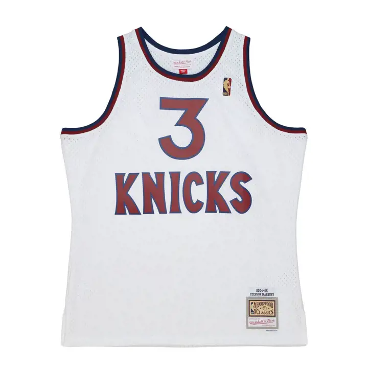 Maillot Swingman KNICKS M&N Stephon Marbury BLA