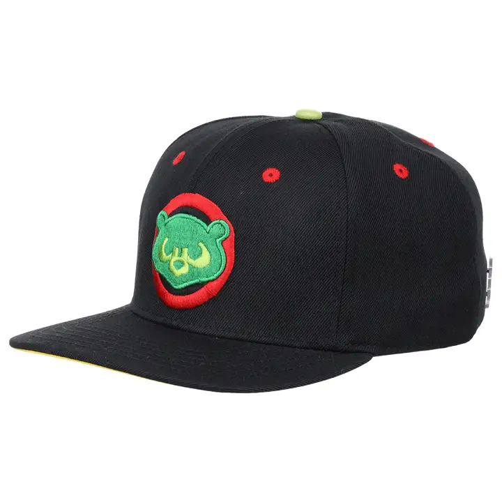 Casquette Snapback MLB Préhistorique des Cubs de Chicago NOIR/NOIR/JAU