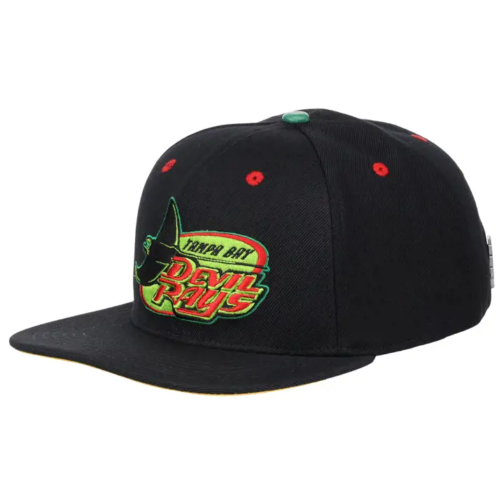 Casquette snapback Tampa Bay Rays MLB préhistorique NOIR/NOIR/JAU