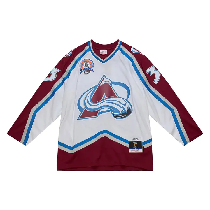 Maillot Réplique Ligne Bleue Patrick des Colorado Avalanche (LNH) M&N