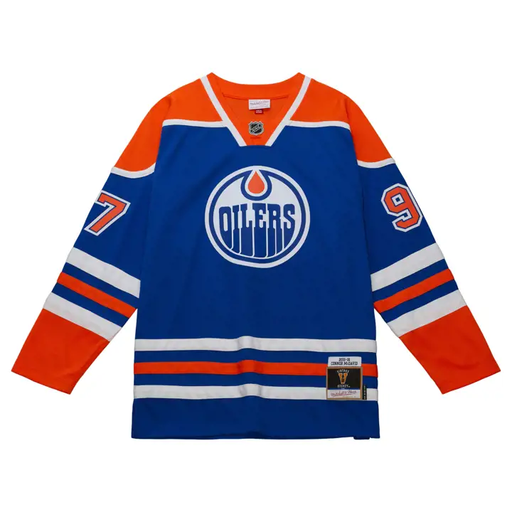 Maillot réplique bleu Edmonton Oilers NHL M&N Connor McDa