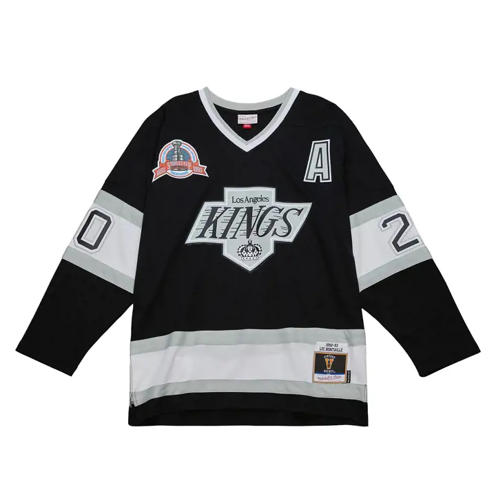 Maillot réplique Luc Robitaille Los Angeles Kings NHL M&N Blue Line