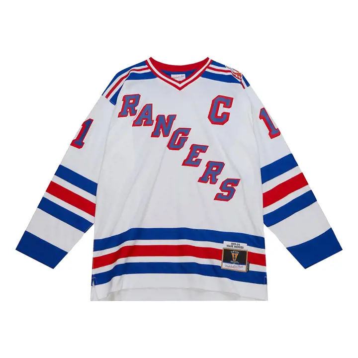 Maillot réplique New York Rangers LNH M&N Blue Line Mark Messier
