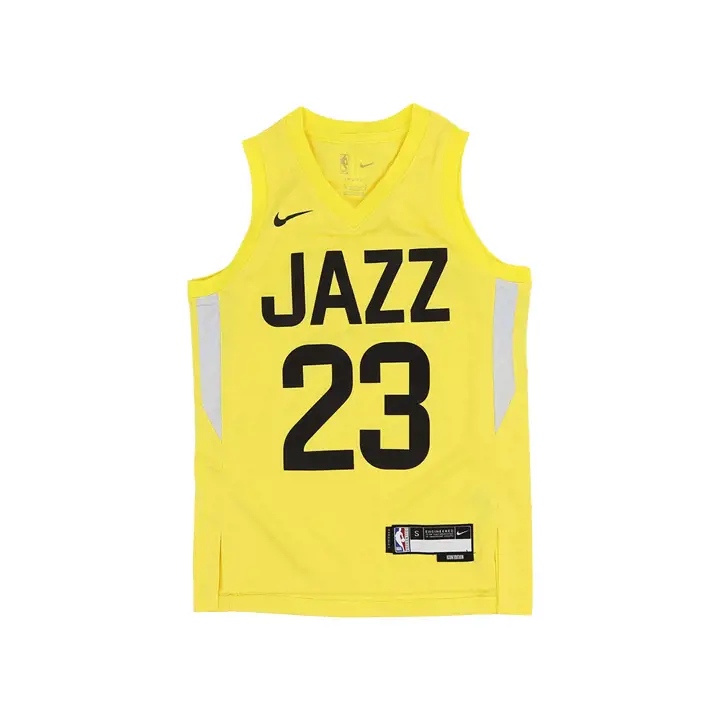 Maillot NBA Jeune Icône Swingman Utah Jazz Lauri Markkanen jaune
