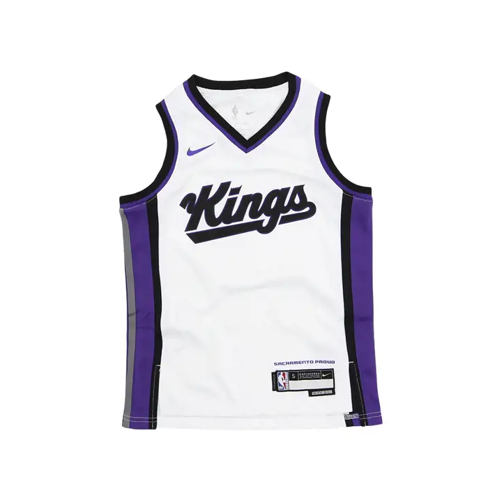 Maillot Swingman vierge Association NBA des Sacramento Kings pour jeune
