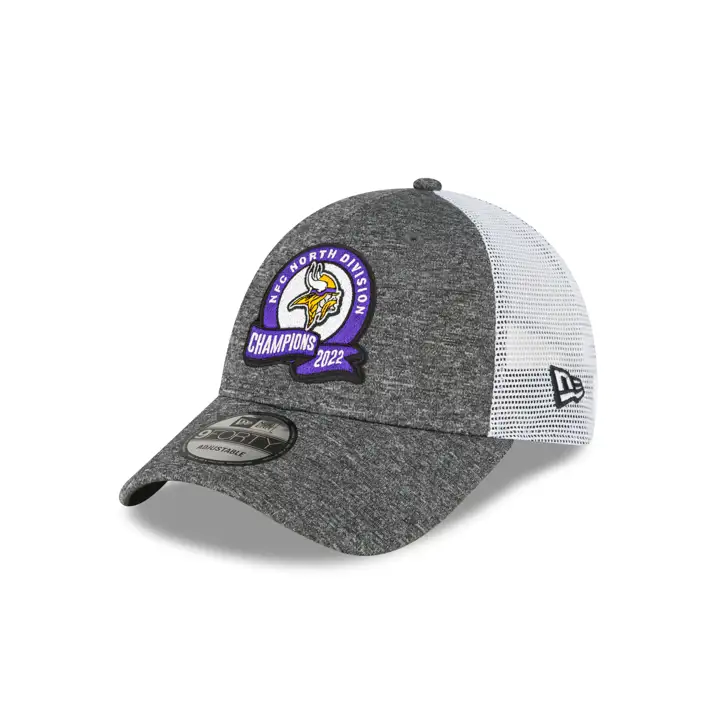 Minnesota Vikings 22 NFL Division Champ 9FORTY GRIS FONCÉ
