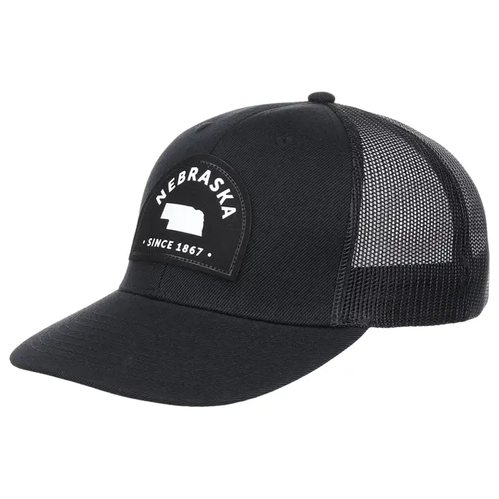 NEBRASKA LC BW Suede Patch noir/noir/blanc