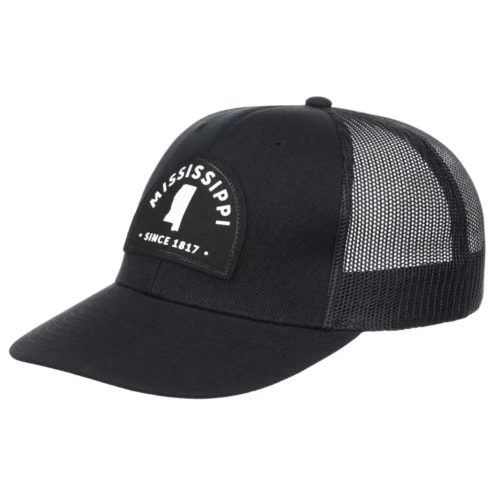 MISSISSIPPI LC BW Patch en daim noir/noir/blanc