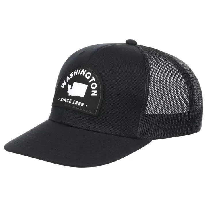 WASHINGTON LC BW Patch daim  noir/noir/blanc