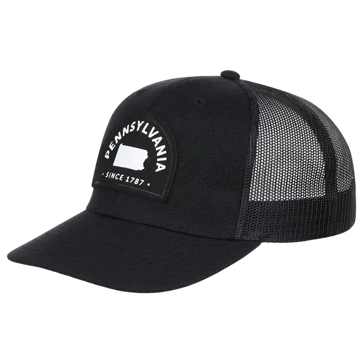 PENNSYLVANIA LC BW Suede Patch  blk/blk/wht