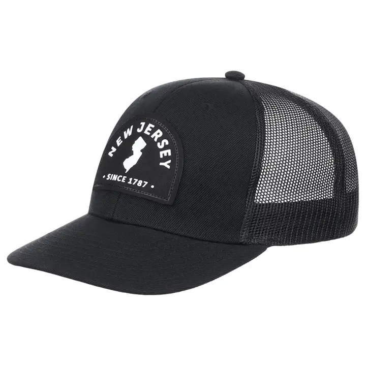 NEW JERSEY LC BW Patch daim noir/noir/blanc
