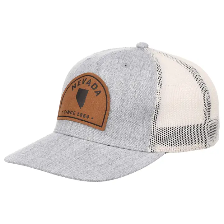 NEVADA LC Patch en suède Tan gris/blanc/tan