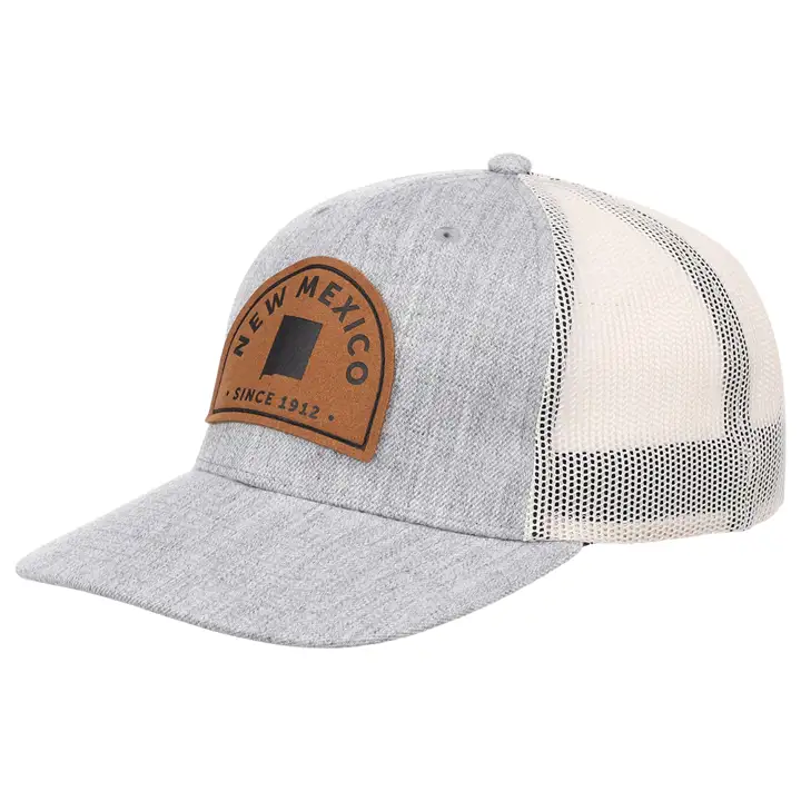 NOUVEAU MEXIQUE LC Tan Suede Patch gris/blanc/tan