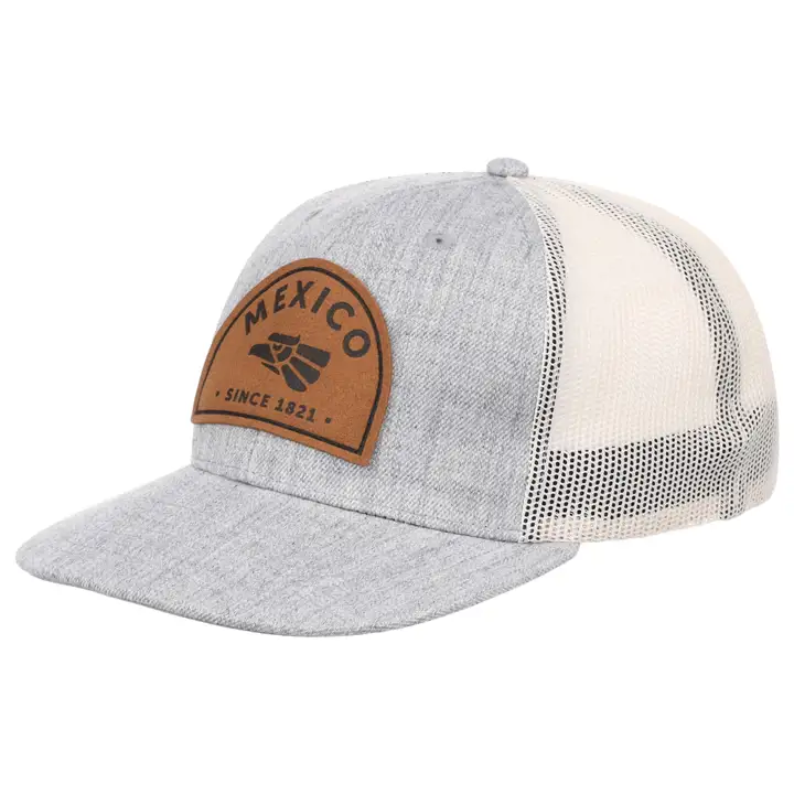 Mexico LC Daim beige avec écusson gris/blanc/beige