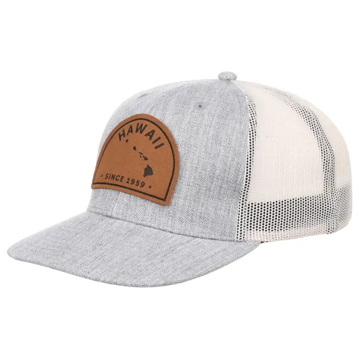 Hawaii LC Tan Suede Patch  gris/blanc/tan