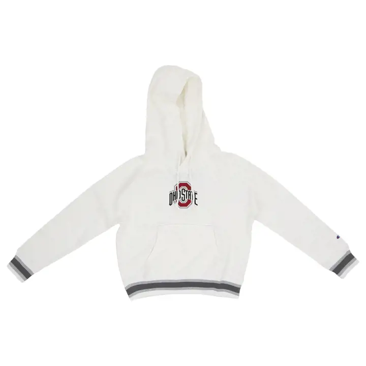 OHIO STATE BUCKEYES NCAA FEMMES RW HIGHER ED HOOD WHT