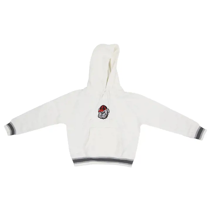 GEORGIA BULLDOGS NCAA PULL HOOD FEMME RW HIGHER ED BLANC