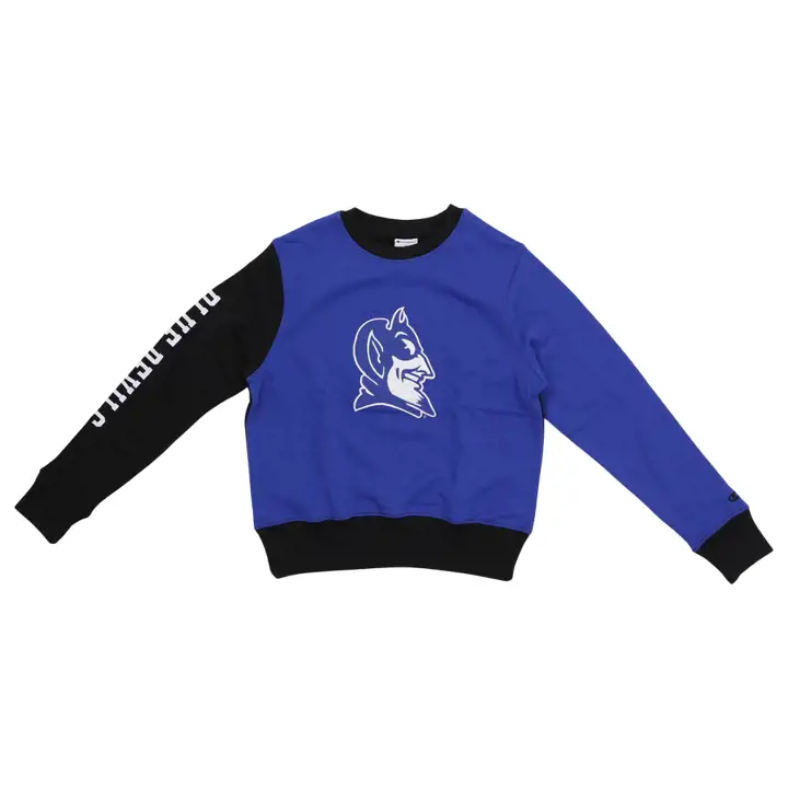 DUKE BLUE DEVILS NCAA SUPERFAN FEMME DOMICILE ET EXTÉRIEUR COL RAS-DU-COU LBR/