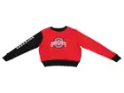 Ohio State Buckeyes Champion NCAA Women's Superfan Home & Away Crew Sweatshirt Sweatshirts