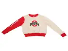 Ohio State Buckeyes Champion NCAA Women's Superfan Home & Away Crew Sweatshirt Sweatshirts
