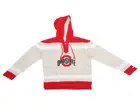 Ohio State Buckeyes Champion NCAA Men's Superfan Big Stripe Hockey Hoodie Hoodies