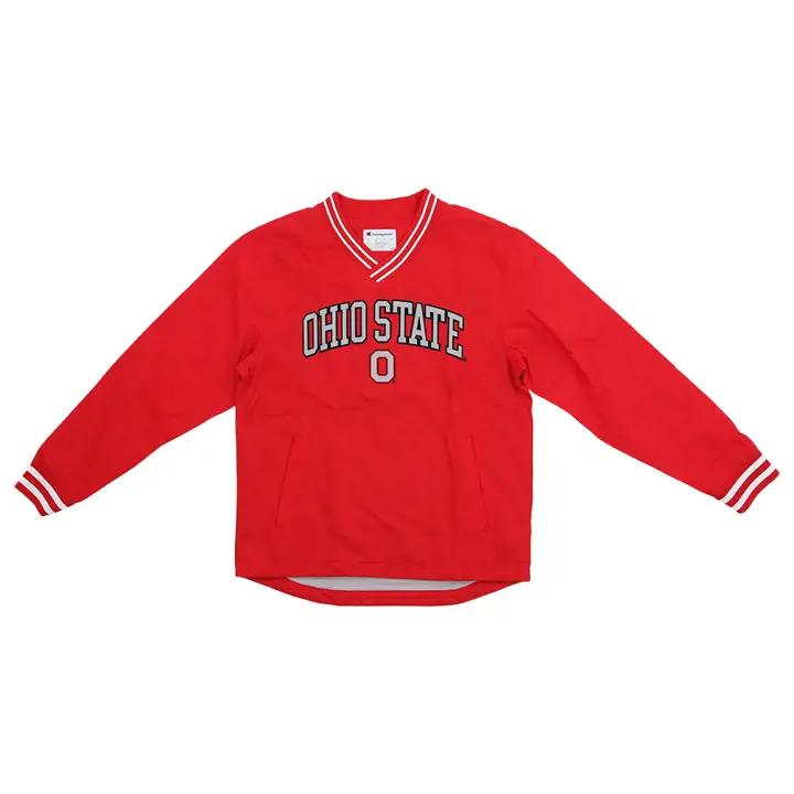 OHIO STATE BUCKEYES VESTE DE SCOUT SUPERFAN NCAA POUR HOMME ROUGE ÉCARLATE