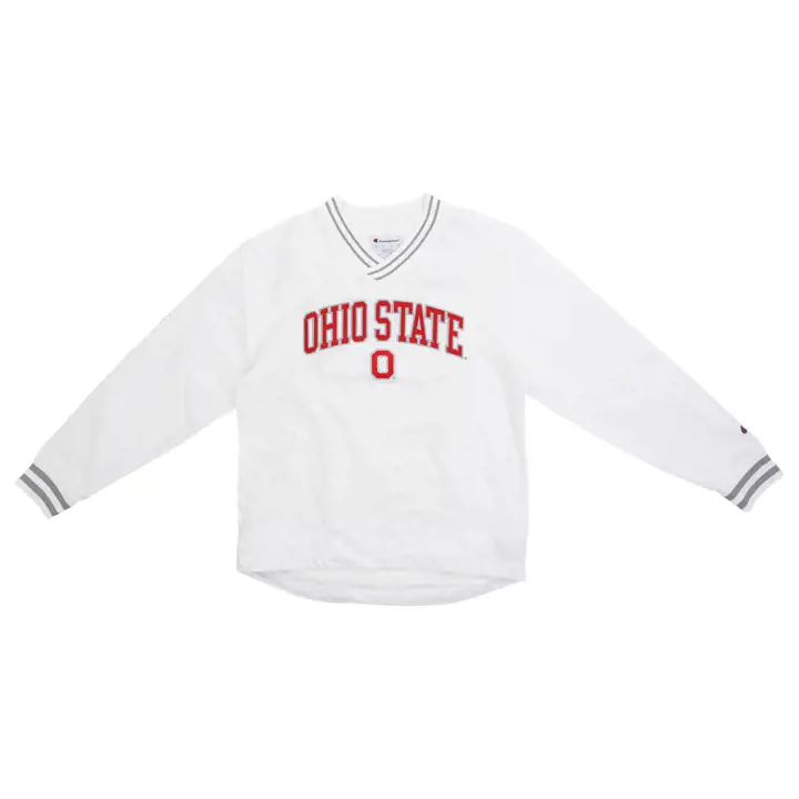 Veste de supporter Ohio State Buckeyes NCAA Homme Superfan Scout Blanc
