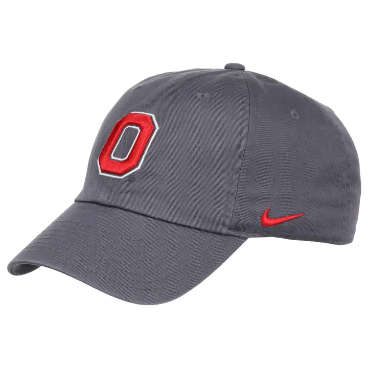 Casquette Ohio State Buckeyes NCAA Americana Campus gris/rouge
