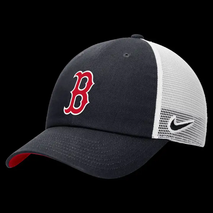 Casquette trucker MLB H86 Boston Red Sox Blanche