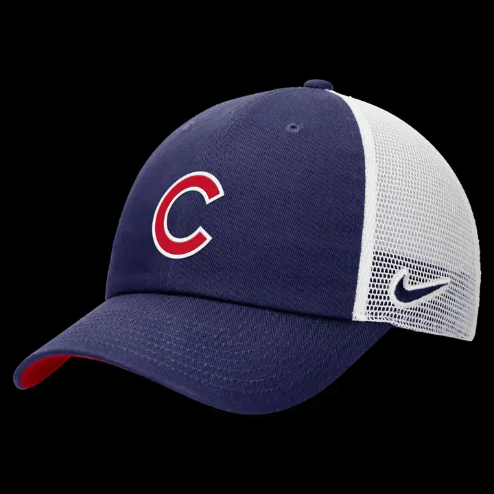 Casquette de camionneur MLB H86 Chicago Cubs WHT