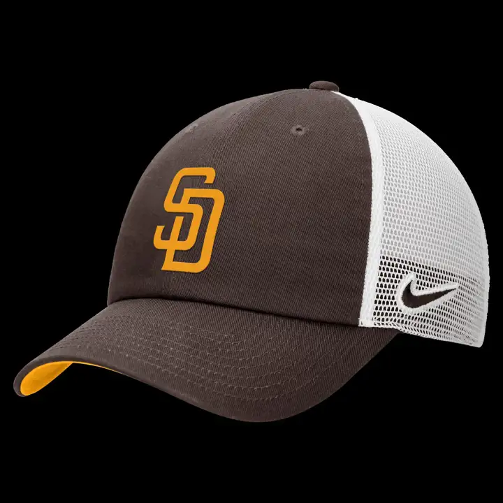 Casquette Trucker MLB H86 San Diego Padres WHT
