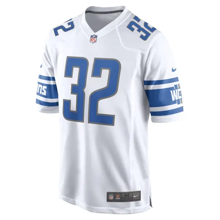 Maillot de match NFL des Detroit Lions 23 D'Andre Swift - Extérieur avec