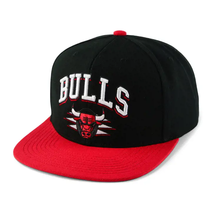 Casquette snapback Chicago Bulls NBA Arch Block ROUGE/NOIR/VERT