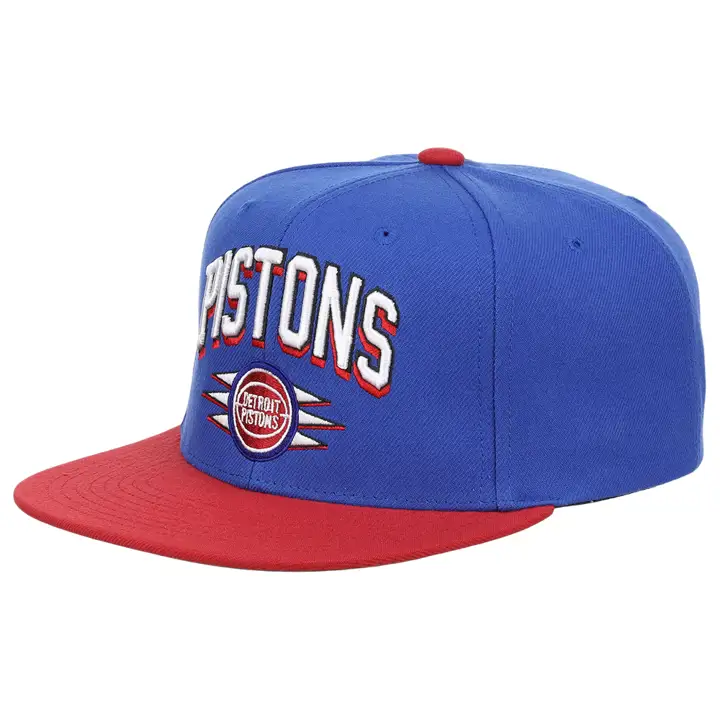 Casquette ajustable NBA Arch Block Detroit Pistons BLEU/ROUGE/VERT