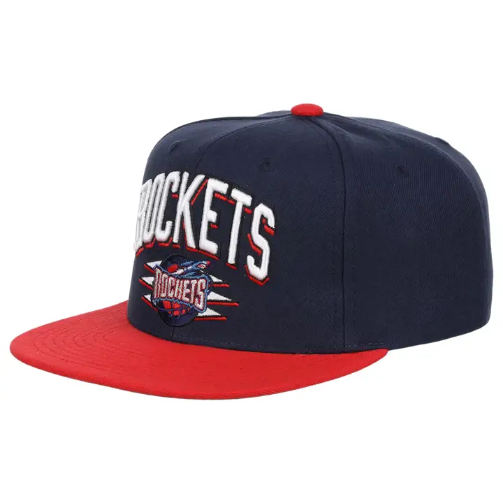 Houston Rockets NBA Casquette Snapback Arch Block NOI/ROU/VER