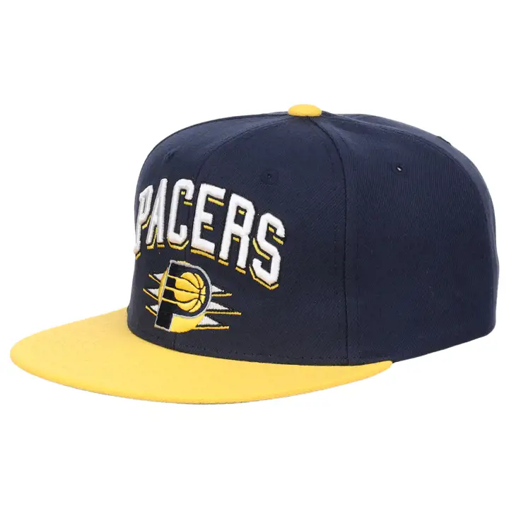 Indiana Pacers NBA Casquette snapback Arch Block MARINE/JNE/VERT