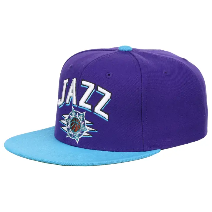 Casquette snapback Utah Jazz NBA Arch Block BLEU/JAUNE/VERT