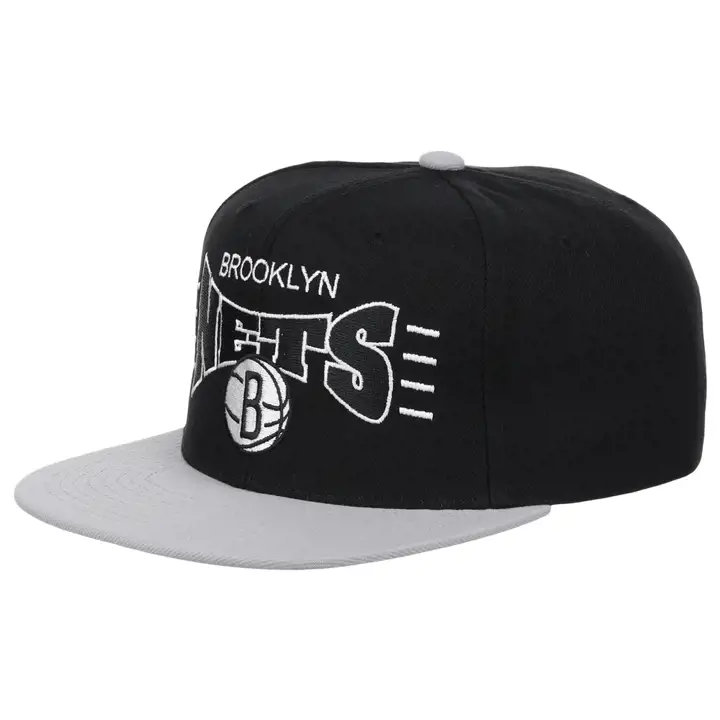 Casquette snapback Brooklyn Nets NBA Big Squeeze BLK/GRY/GRY