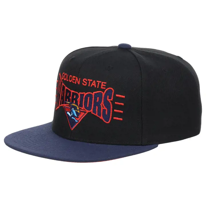 Casquette Snapback Golden State Warriors NBA Big Squeeze NOIR/BLEU/ORANGE