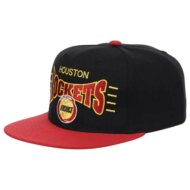 Houston Rockets NBA Big Squeeze Snapback NOIR/ROUGE/JAUNE