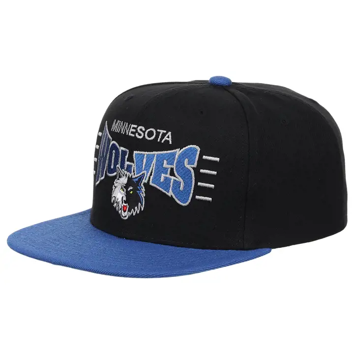 Casquette Snapback Minnesota Timberwolves NBA Big Squeeze NOIR/BLEU/GRIS