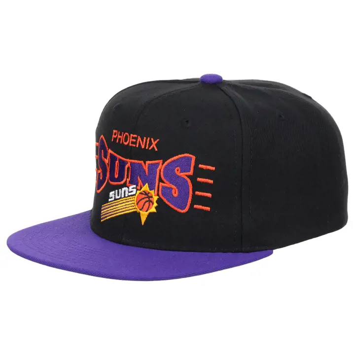 Phoenix Suns NBA Big Squeeze Snapback NOIR/VIOLET/ORANGE