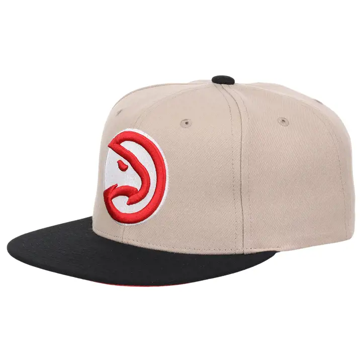 Casquette Snapback KHA/BLK/RED Atlanta Hawks NBA