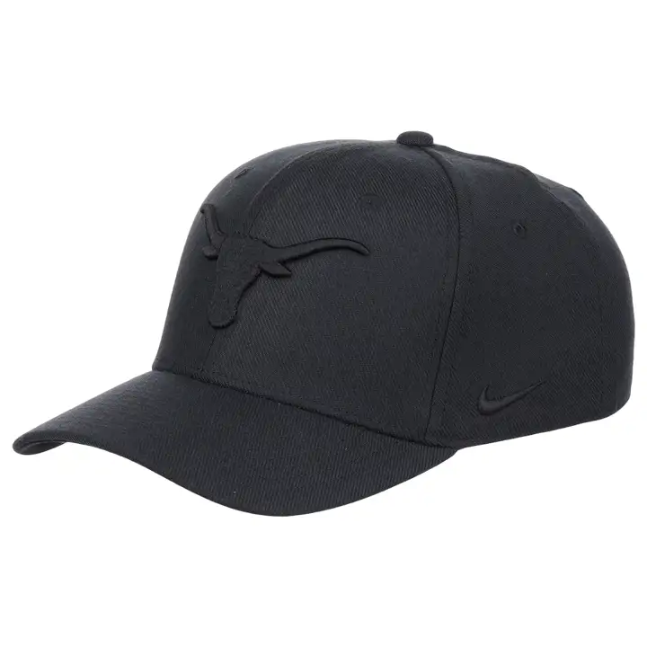 Texas Longhorns NCAA Blackout Classic Swoosh noir/noir