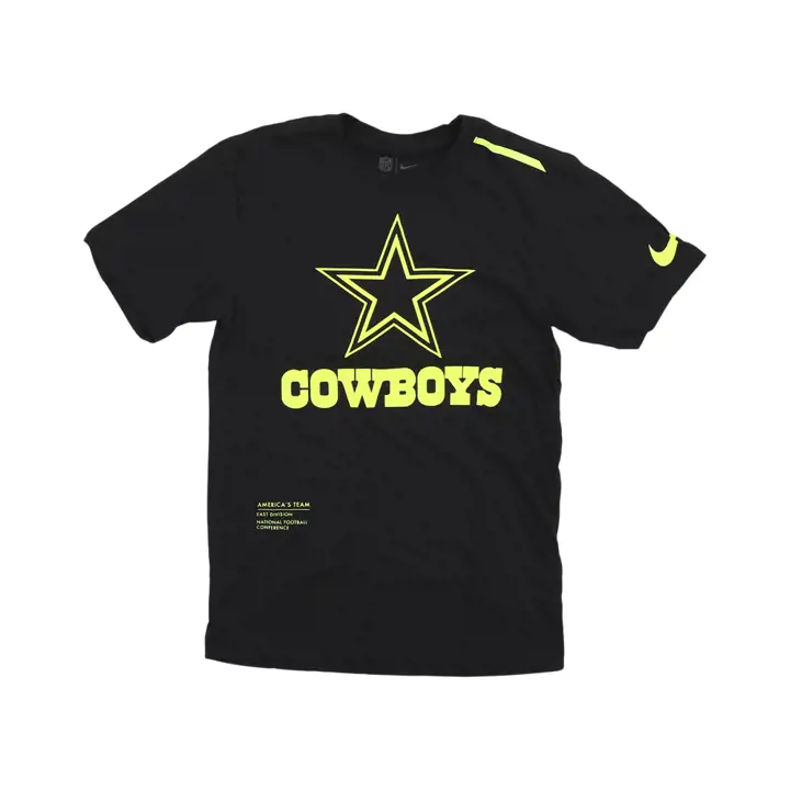 T-shirt Dallas Cowboys NFL Volt SS Dri-Fit coton 23 noir