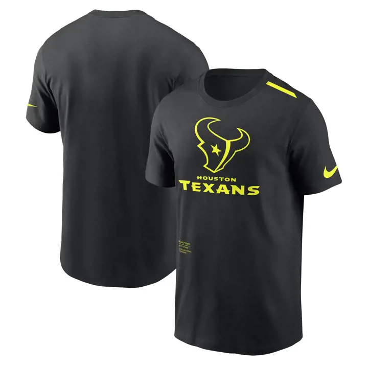 T-shirt en coton Houston Texans NFL Volt SS Drit Fit 23 BLK