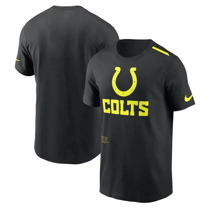 T-shirt Indianapolis Colts NFL Volt Coton Dri-FIT SS 23 BLK