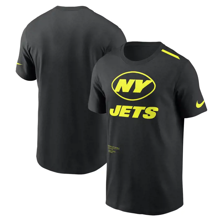 T-shirt Coton New York Jets NFL Volt SS Dri-Fit 23 Noir