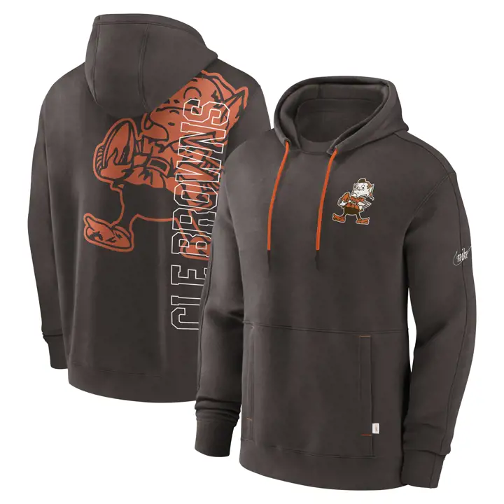 Cleveland Browns NFL Rewind Hoodie 23 BRN